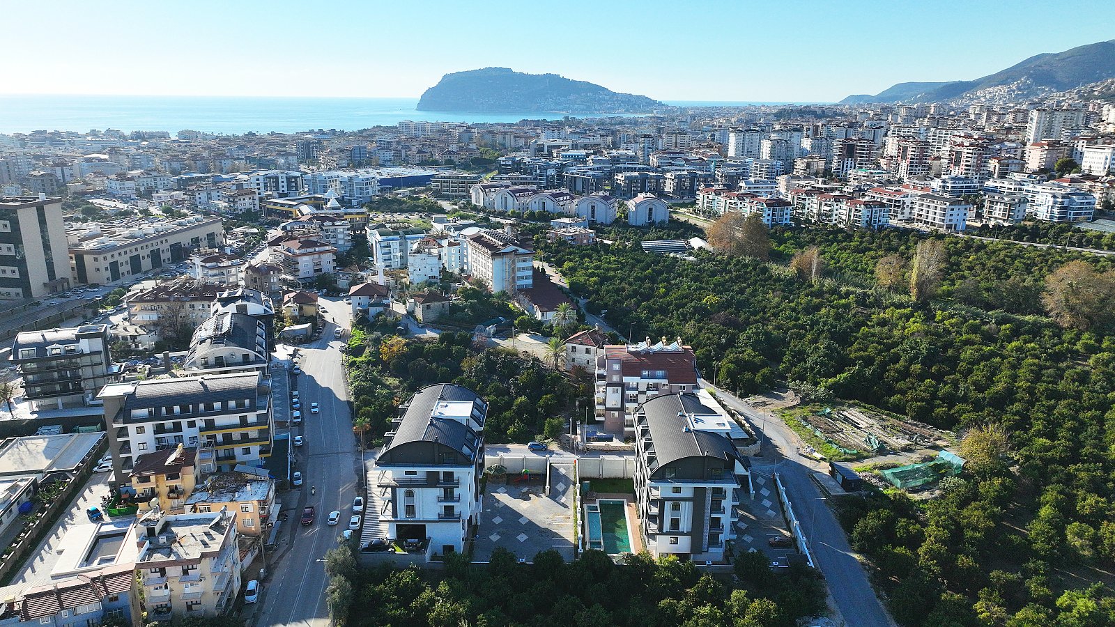 Mieszkanie 2 pokoi 52 m² Alanya, Turcja