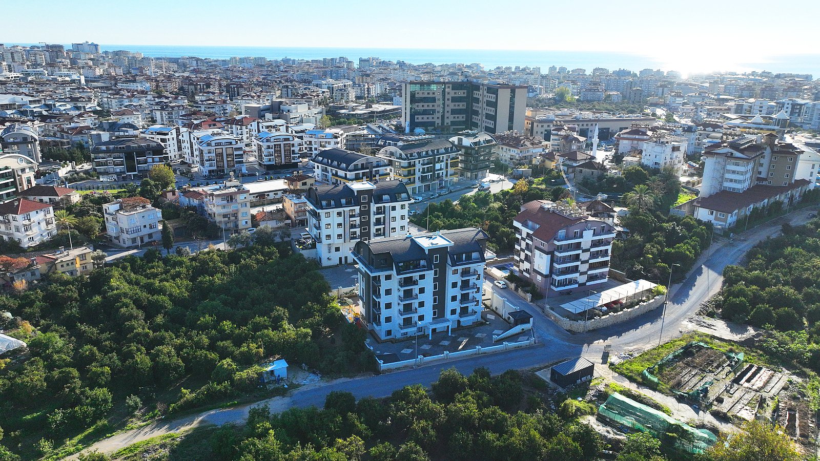 Mieszkanie 2 pokoi 52 m² Alanya, Turcja