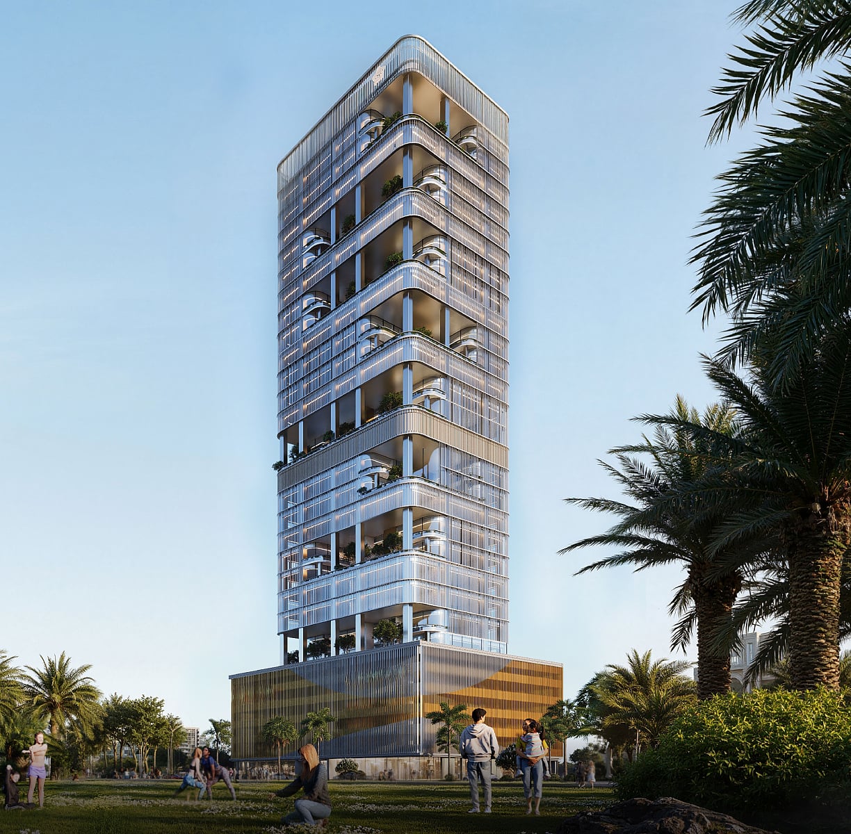 Dubai JVC'de Satılık Lüks Shell & Core Ofisler