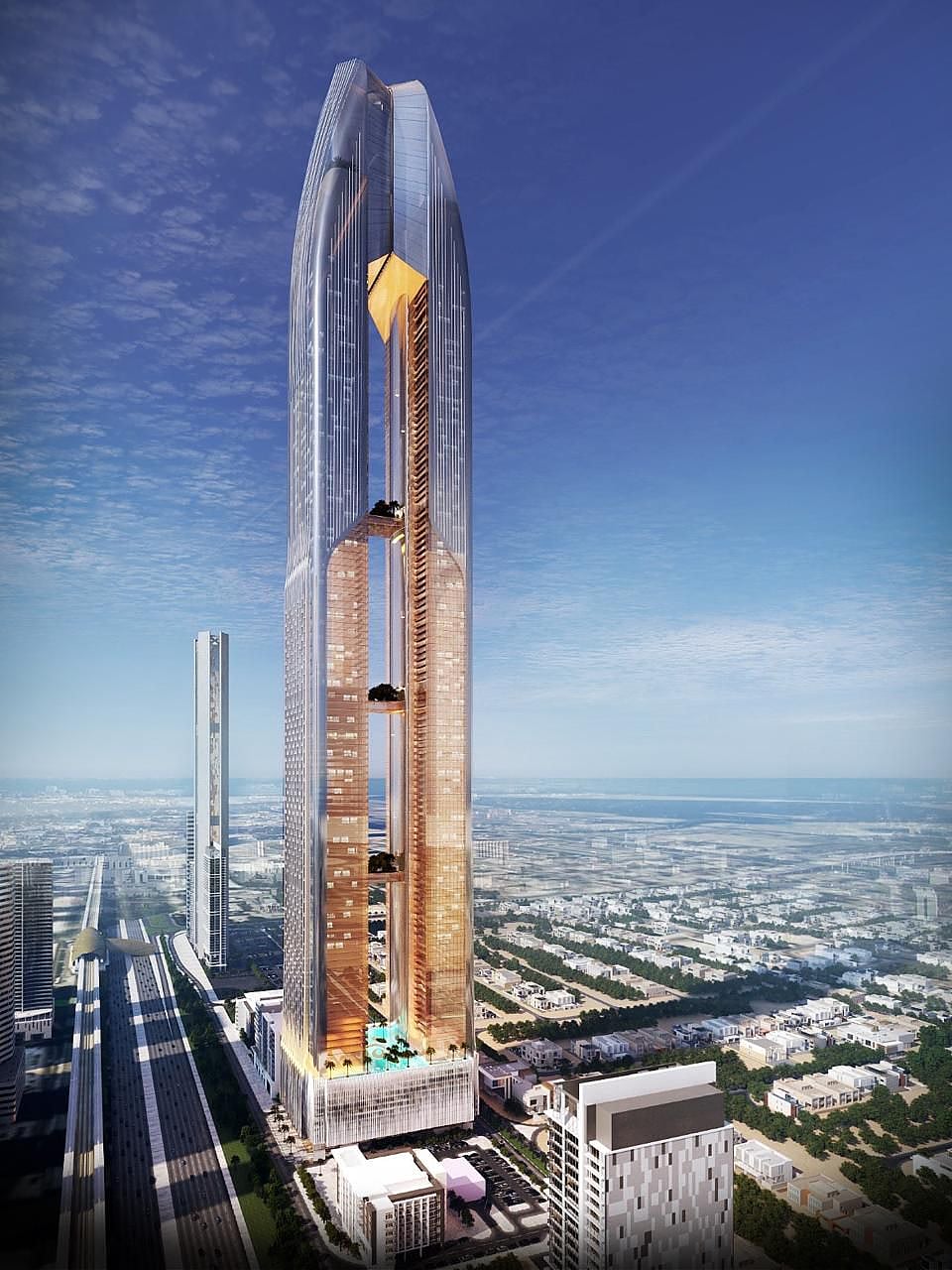 Dubai Şeyh Zayed Yolu Üzerindeki İkonik Kulede Satılık Daireler