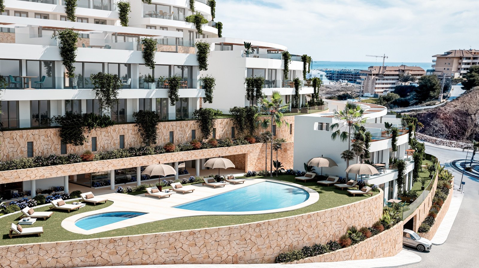 Spanje ~ Andalusi ~ Mlaga ~ Costa del Sol ~ Kust - Tussenwoning