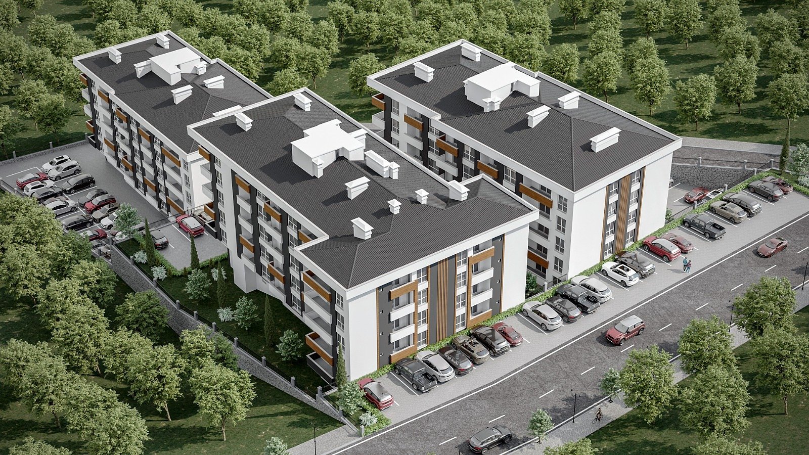 Квартира 2 комнаты 50 м² Ортахисар, Турция