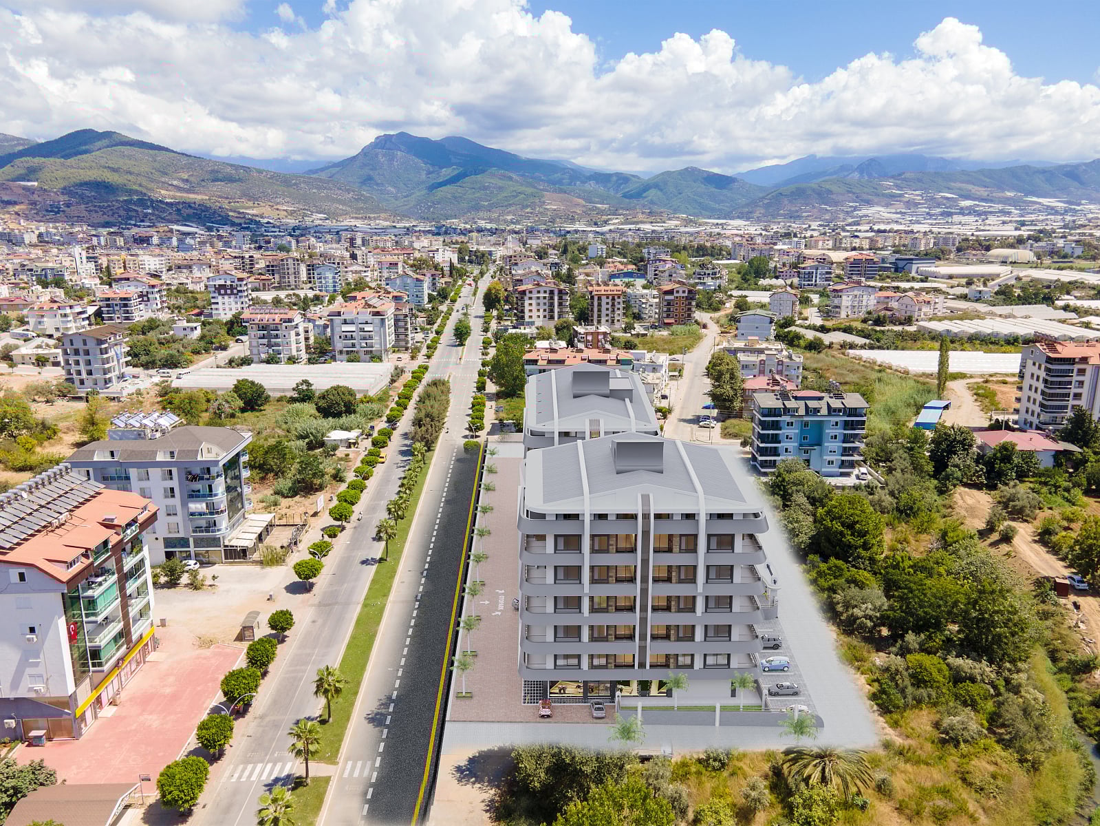 Ático 5 habitaciones 200 m² Gazipasa, Turquía