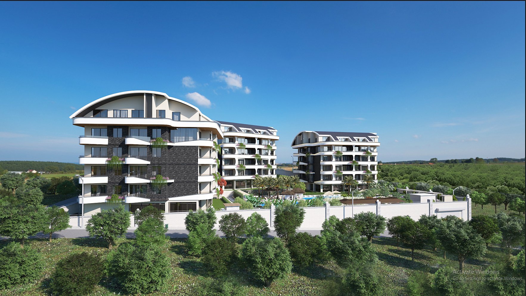 Penthouse 3 pokoi 106 m² Alanya, Turcja