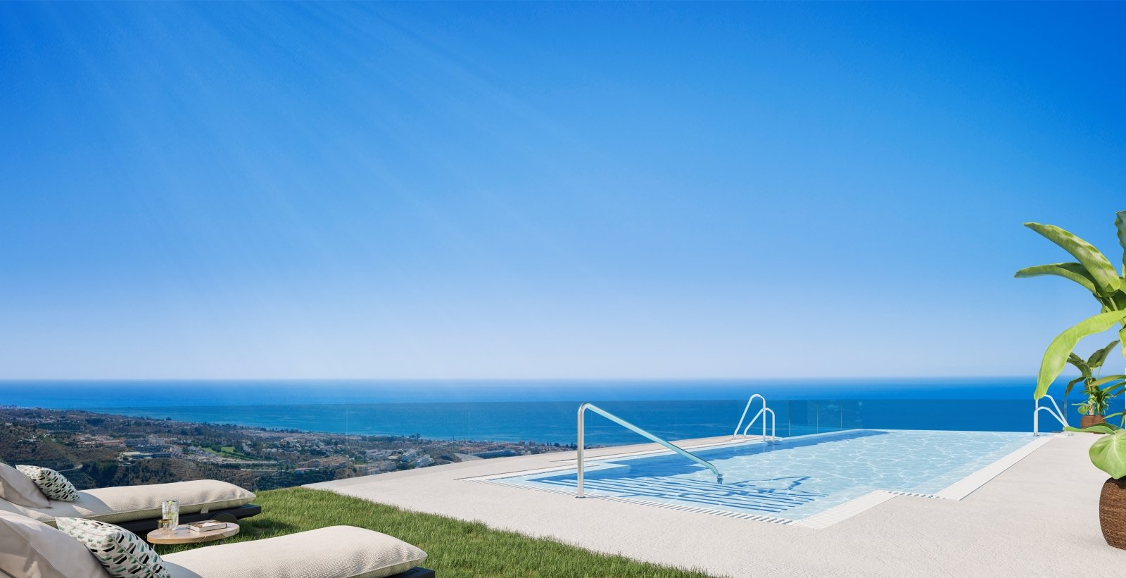 Rincón de la Victoria'da Lüks Sitede Modern Daireler
