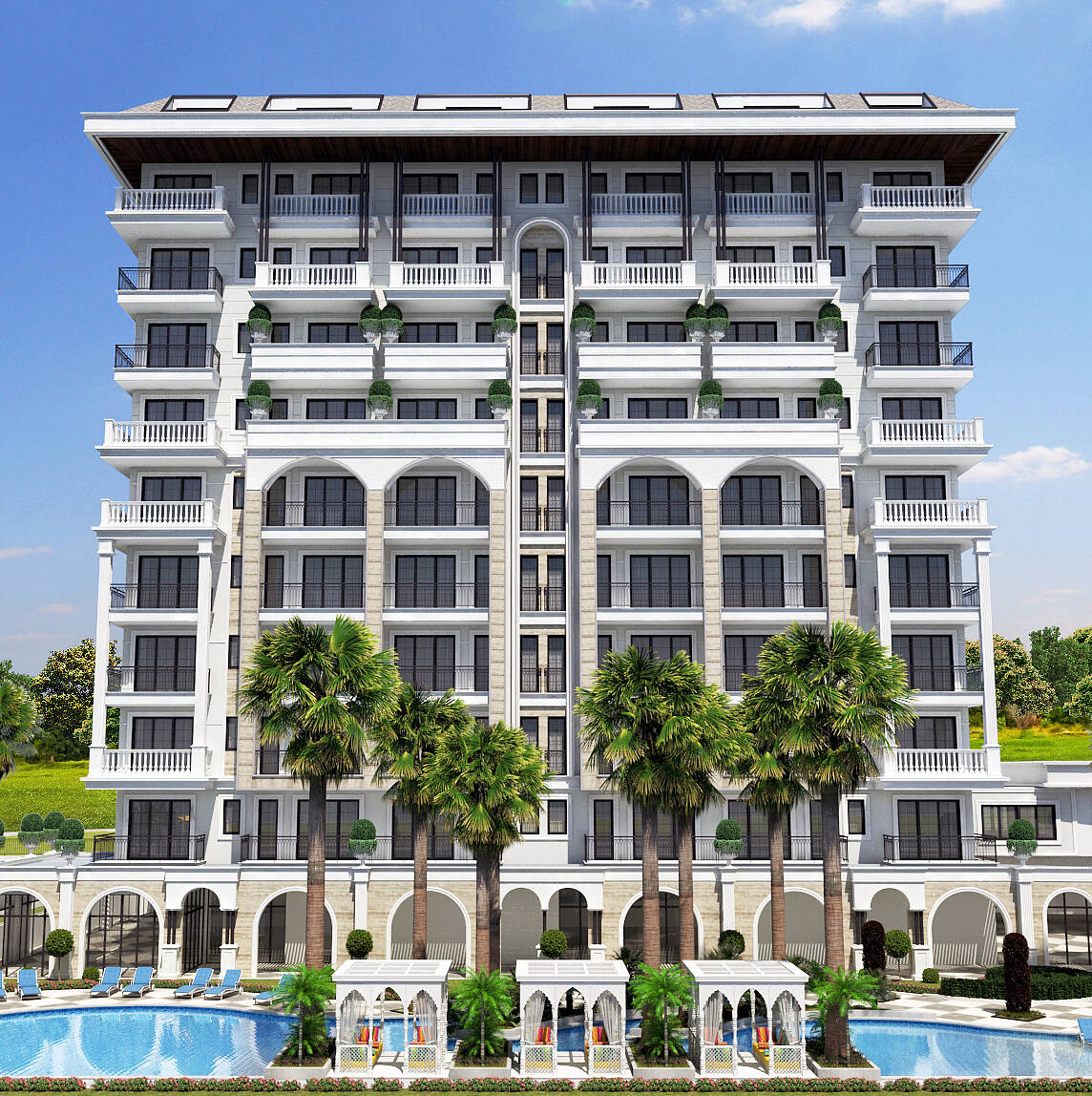 2 bedroom apartment 97 m² Alanya, Turkey