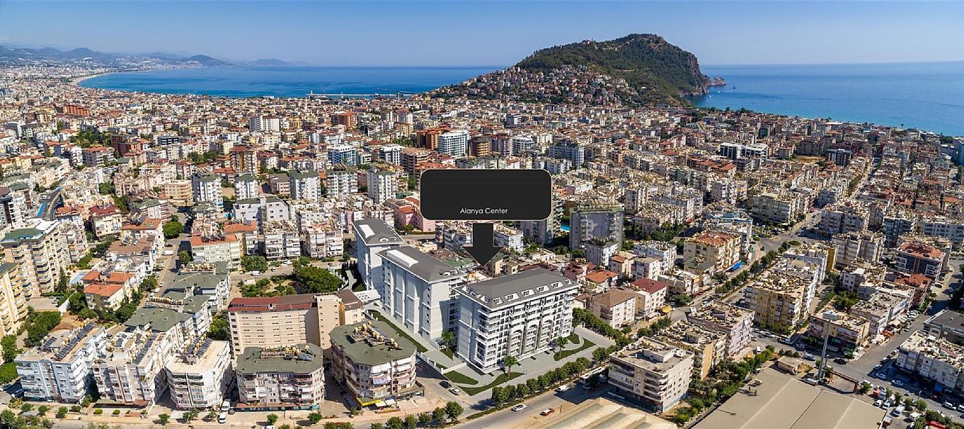 2 bedroom penthouse 135 m² Alanya, Turkey