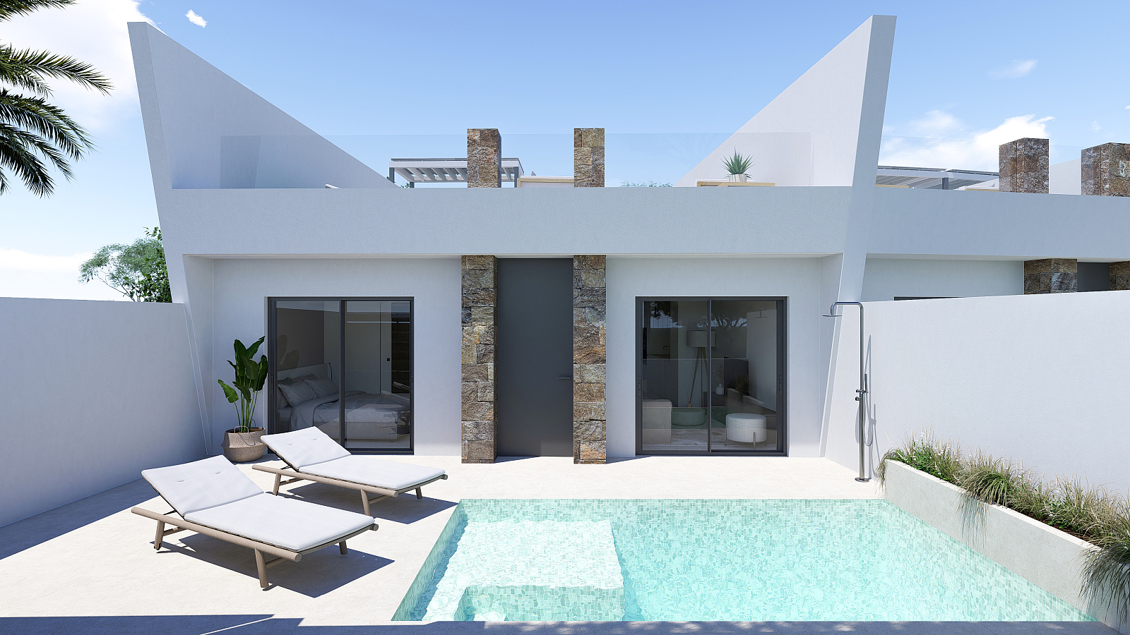 Photo inspiration: Fresh Look at Exclusive 2 Bedroom Homes In Roldán With Private Pool