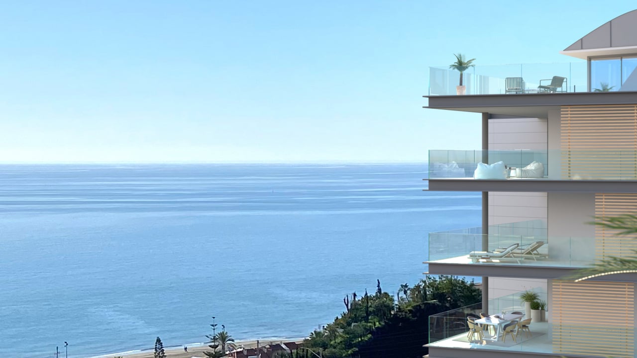 Malaga Fuengirola'da Deniz Manzaralı Kaliteli Daireler