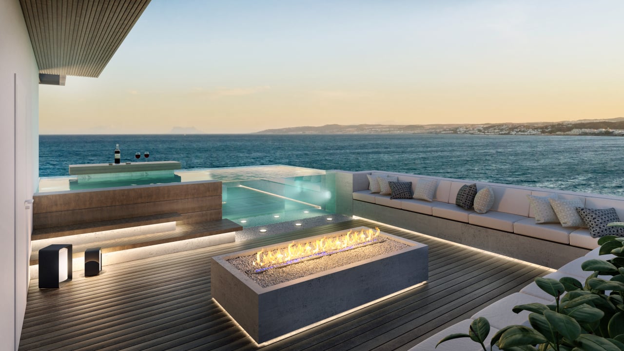 Estepona'da Sahil Kenarındaki Prestijli Projede Lüks Daireler