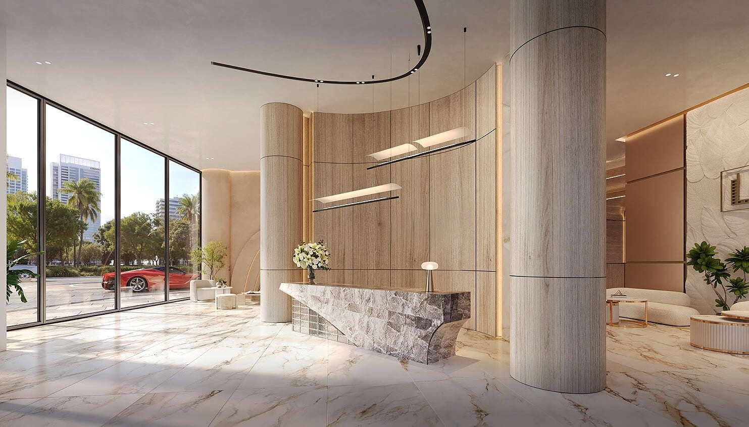 Mieszkanie 2 pokoi 85 m² Dubaj, Emiraty Arabskie