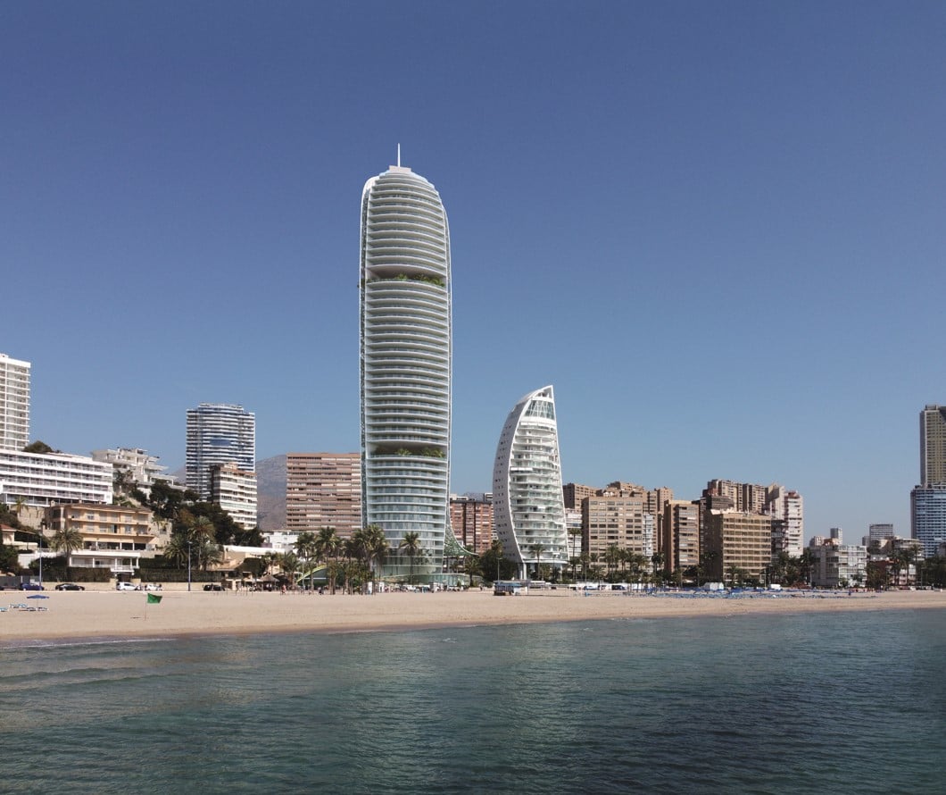 Alicante Benidorm'da Denize Sıfır Sitede Lüks Daireler