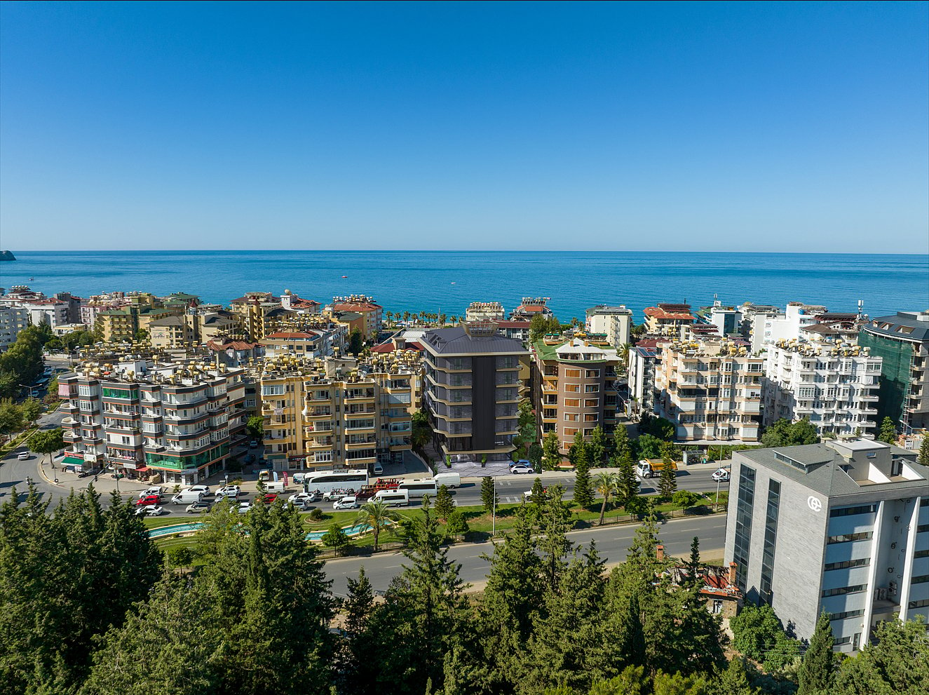 Mieszkanie 2 pokoi 78 m² Alanya, Turcja