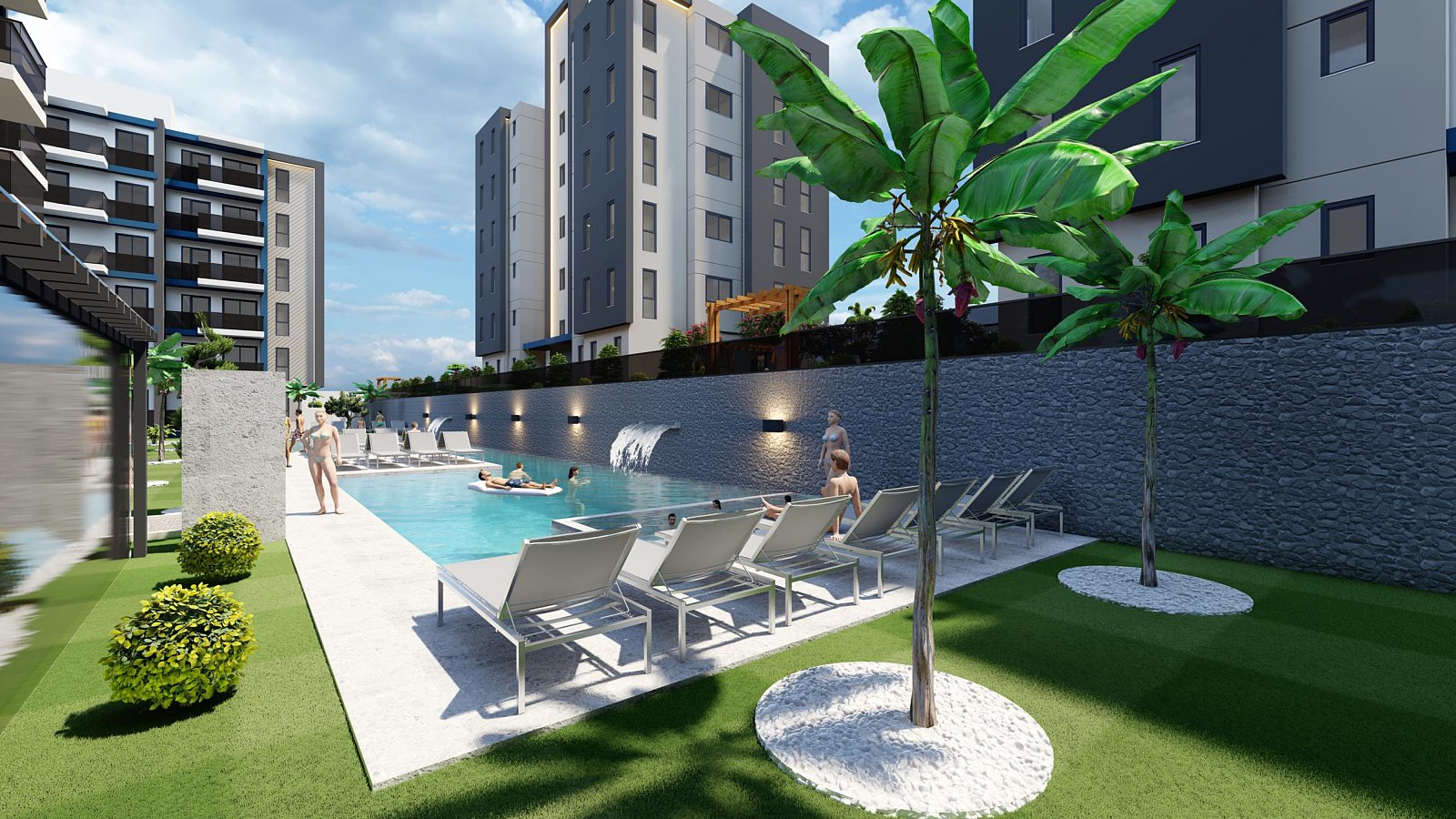 1 bedroom apartment 60 m² Mediterranean Region, Turkey