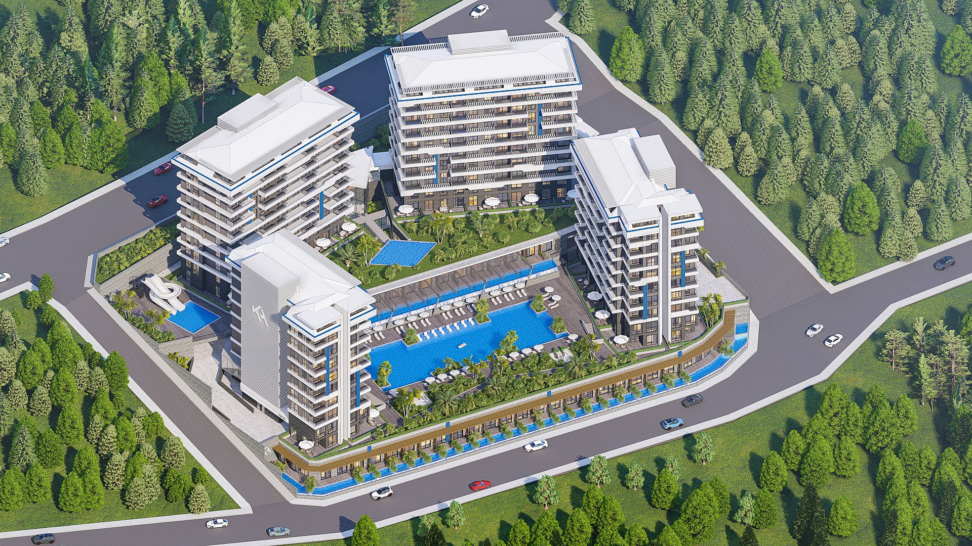 2 bedroom apartment 155 m² Okurcalar, Turkey