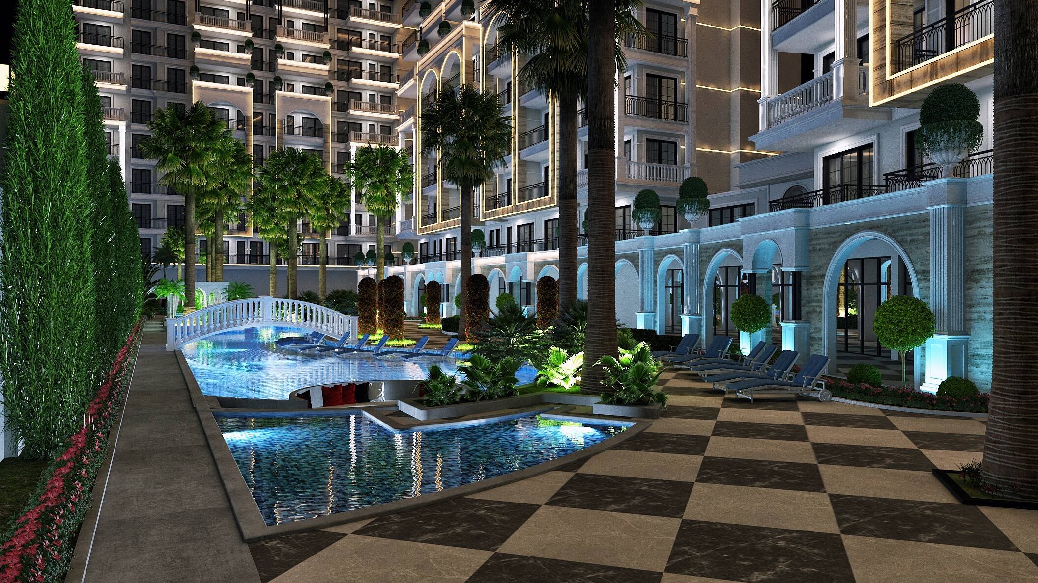 2 bedroom apartment 97 m² Alanya, Turkey