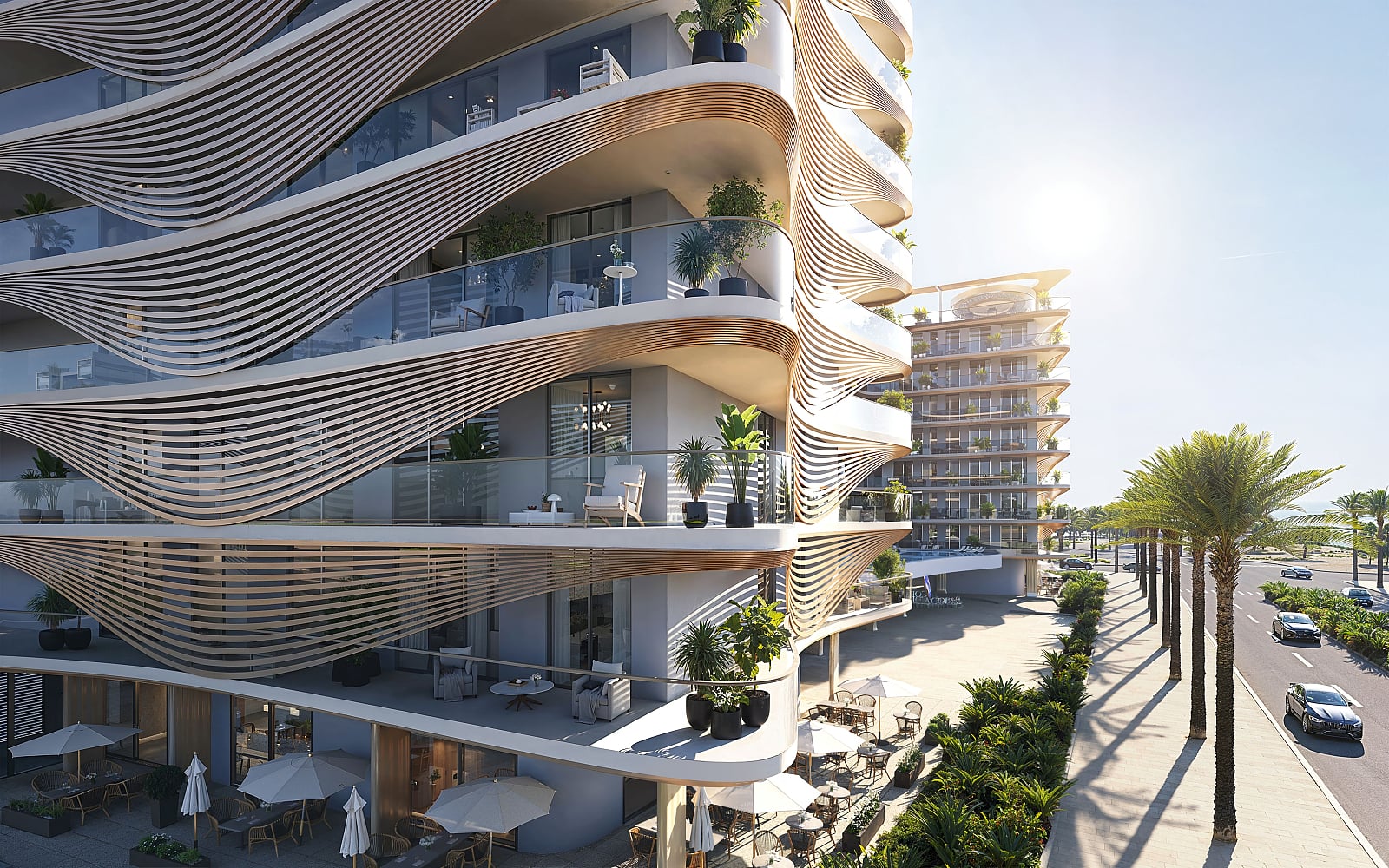 Apartamento 2 habitaciones 70 m² Ras al-Jaima, Emiratos Árabes Unidos