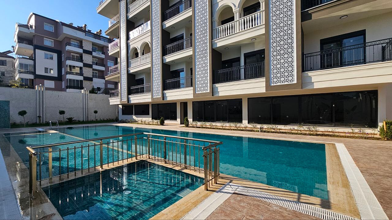 Mieszkanie 2 pokoi 52 m² Alanya, Turcja