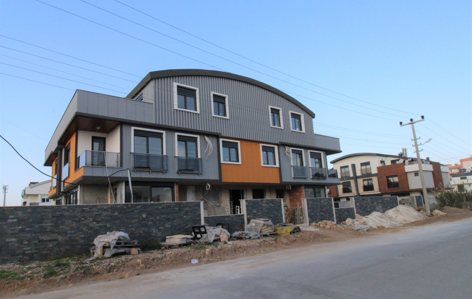 Apartments Near Lara Beach in a Complex in Lara Antalya