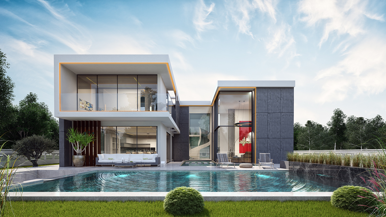 İzmir Çeşme'de Geniş Arsalı Havuzlu Satılık Müstakil Villa