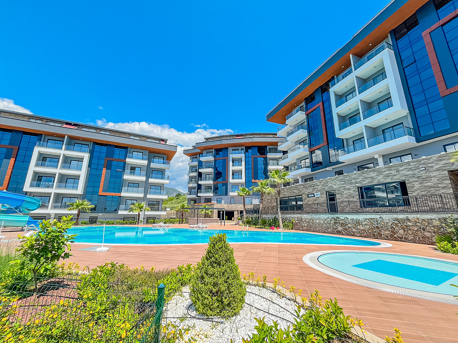 2 bedroom apartment 85 m² Yaylali, Turkey