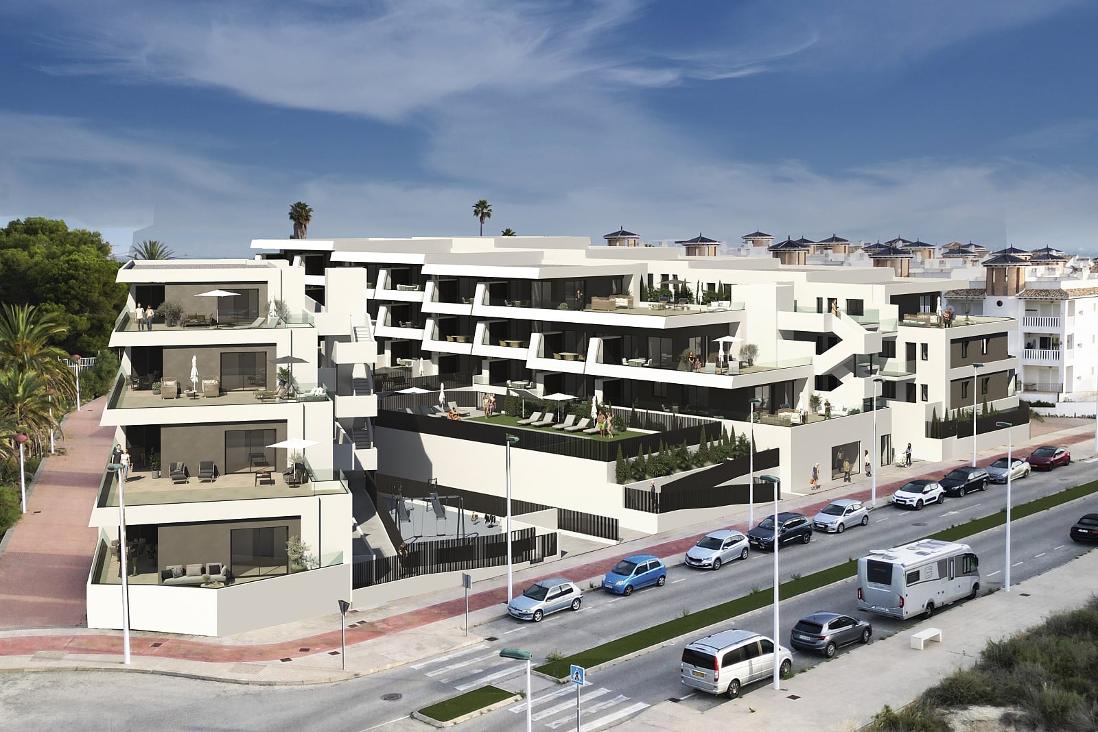Picture of Apartments in a Project Interwined with Nature in La Marina Alicante