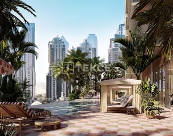 迪拜市中心（ Dubai Downtown）黄金地段的豪华公寓 16