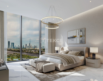 Dubai Meydan'da Muhteşem Şehir Manzaralı Modern Daireler 10