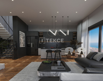 Semi-detached Sea-view Villas with Private Pools in Tepe Alanya 36