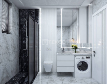 Appartementen In Een Project Met Stoombad In Antalya Aksu 12