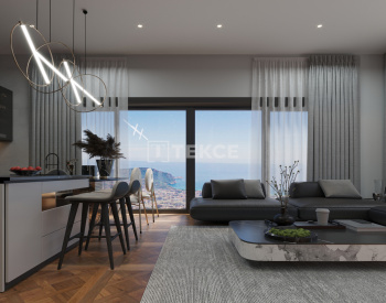 Semi-detached Sea-view Villas with Private Pools in Tepe Alanya 25