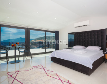 Equipped House with Unobstructed Sea View in Kaş Kalkan 9