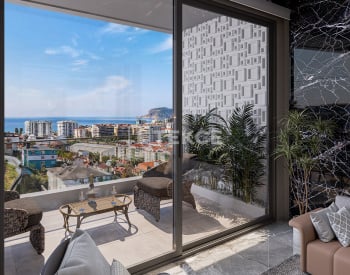 Apartamenty Z Widokiem Na Morze I Wspólnym Basenem W Alanyi Kestel 21