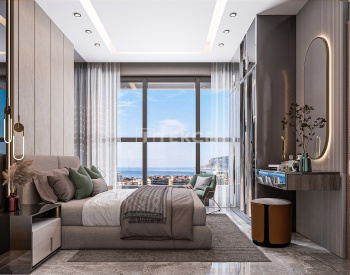 Apartamenty Z Widokiem Na Morze I Wspólnym Basenem W Alanyi Kestel 22