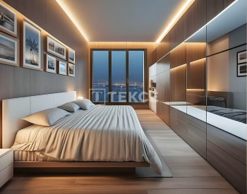 İstanbul Üsküdar'da Site İçerisinde Şehir Manzaralı Satılık Daireler 6