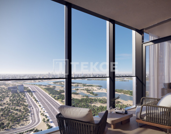 Dubai Meydan'da Muhteşem Şehir Manzaralı Modern Daireler 9