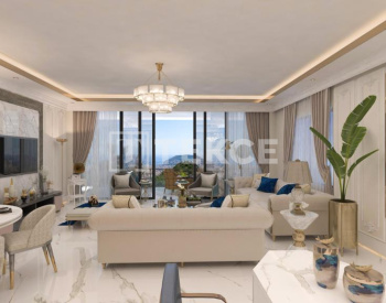 Villor Med Panoramautsikt Over Staden Och Pool I Alanya 29