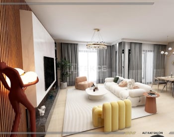 Duży Apartament Dwupoziomowy Z Widokiem Na Morze W Bostanlı Karşıyaka 2