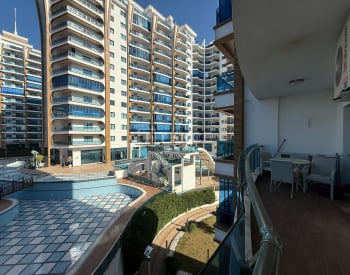 Alanya Mahmutlar’da Site İçerisinde Deniz Manzaralı Eşyalı Daire 27