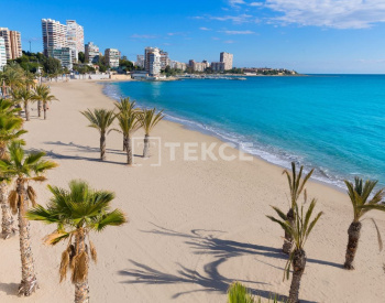 Alicante El Campello'da Sahile Yakın Sitede Daireler 9