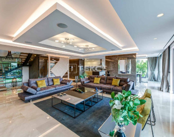 Vista Al Castillo Y Piscina Privada Villas Independientes En Bodrum 6