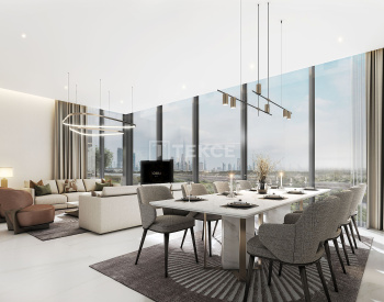 Dubai Meydan'da Muhteşem Şehir Manzaralı Modern Daireler 8