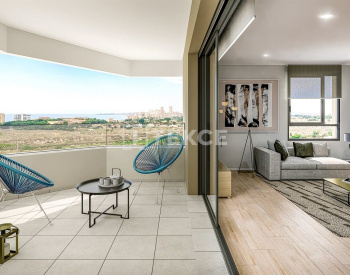 Alicante El Campello'da Sahile Yakın Sitede Daireler 6