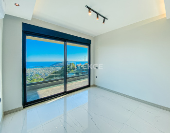 Haus Mit Pool, Garten, Stadt- Und Meerblick In Alanya Antalya 13