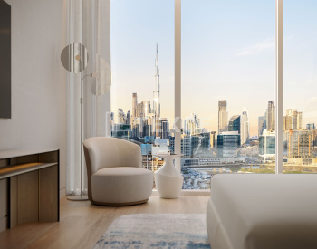 Business Bay'de Burj Khalifa ve Kanal Manzaralı İkonik Proje 8