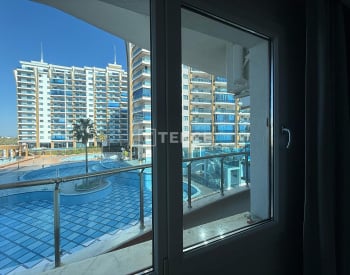 Alanya Mahmutlar’da Site İçerisinde Deniz Manzaralı Eşyalı Daire 25