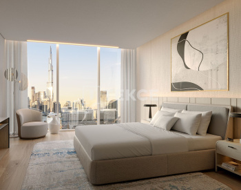 Business Bay'de Burj Khalifa ve Kanal Manzaralı İkonik Proje 10