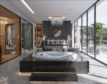 Vrijstaande Villa Met Zeezicht En Zwembad In Alanya 37