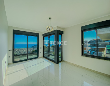 Haus Mit Pool, Garten, Stadt- Und Meerblick In Alanya Antalya 25