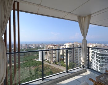 Furnished Duplex Apartment with a Beautiful View in Mahmutlar